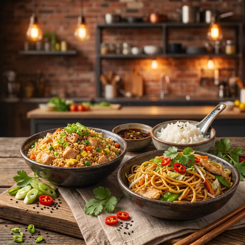 Rice And Noodles
