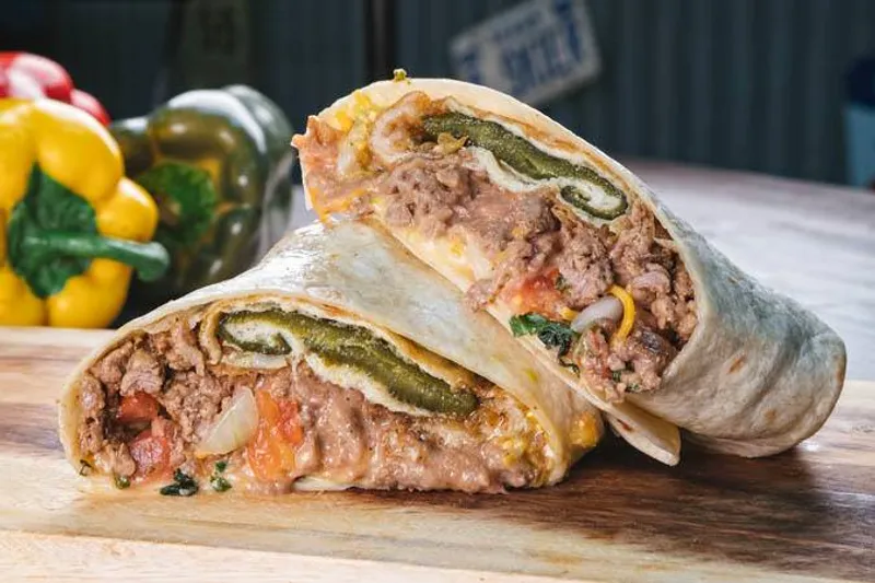 Steak Chile Relleno Burrito