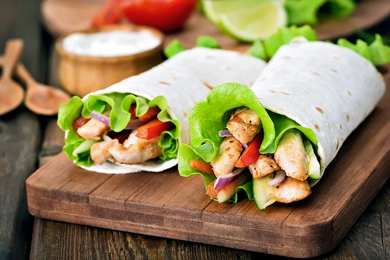 Chicken Caesar Wrap
