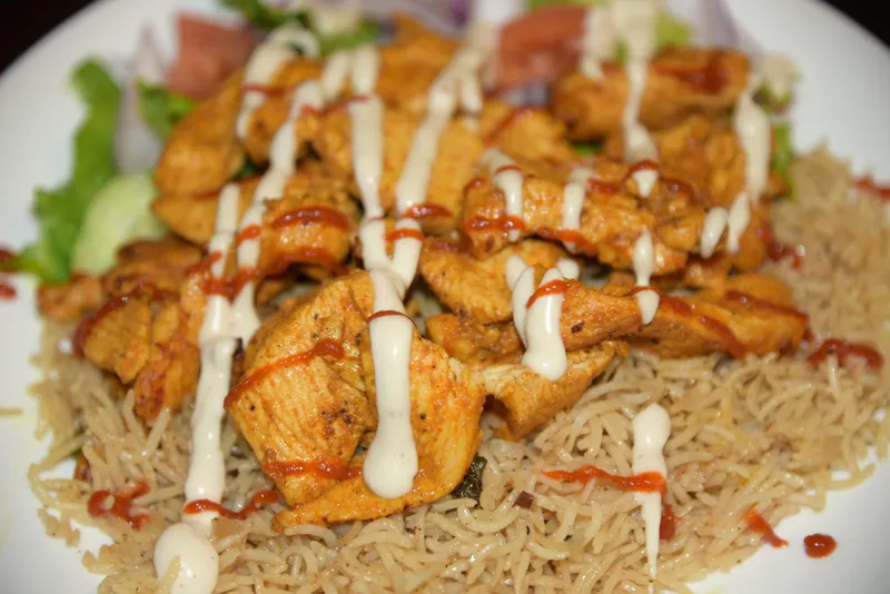 Chicken over Rice Platter