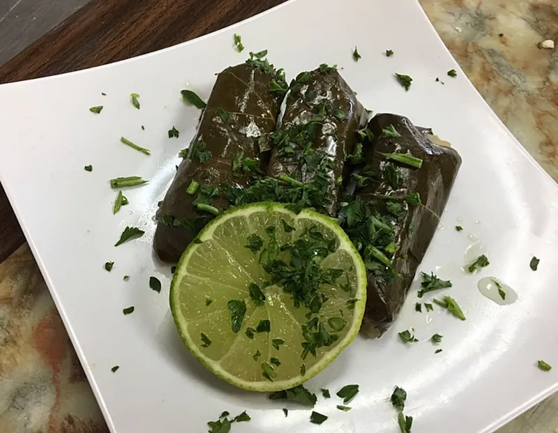 Stuffed Grape Leaves