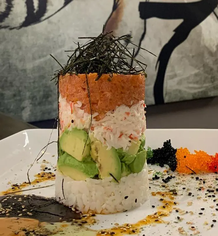 Ahi Tower Or Salmon Tower