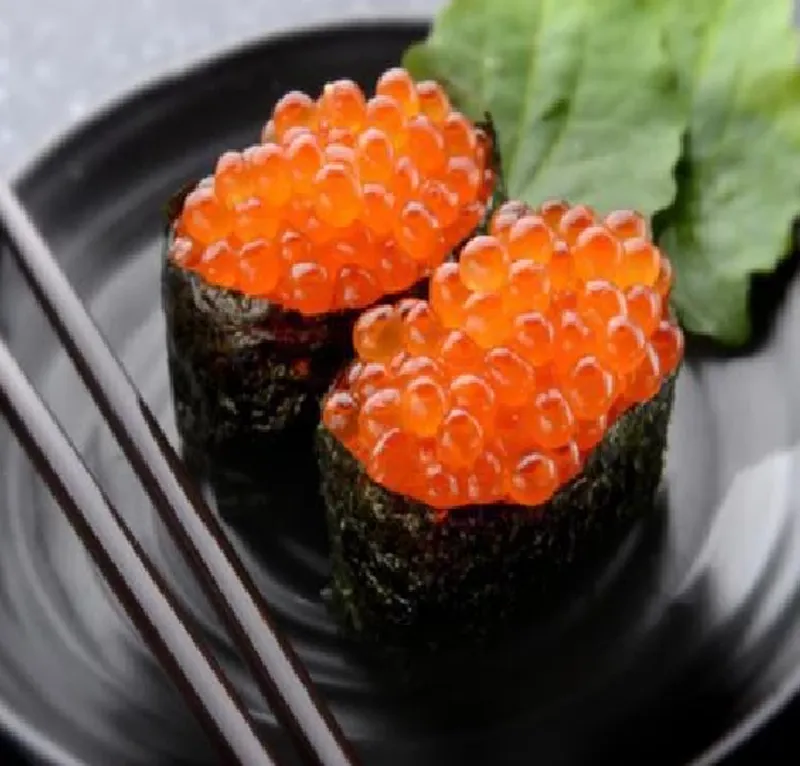 Salmon Roe Nigiri Sushi