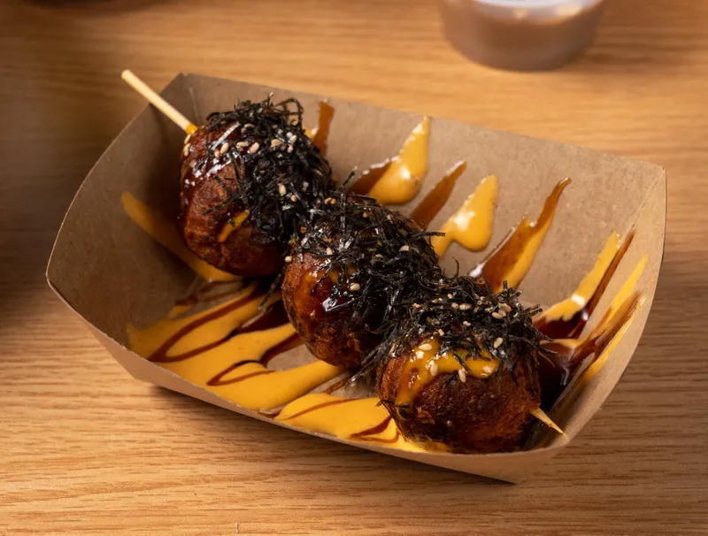 Takoyaki balls (octopus balls) 3pc