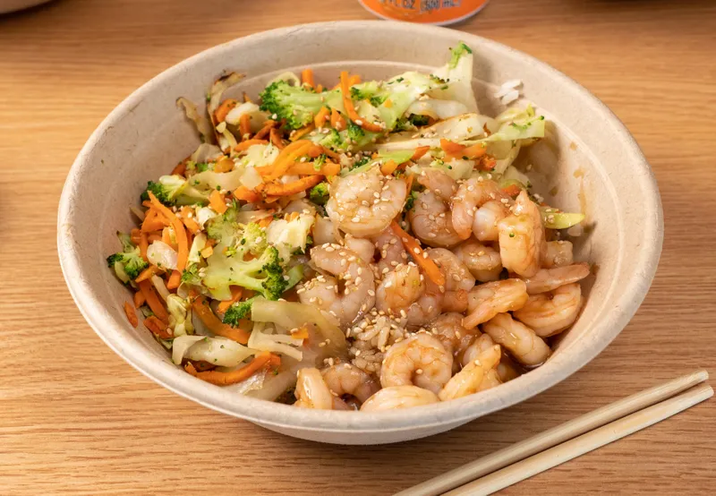 Shrimp Teriyaki bowl