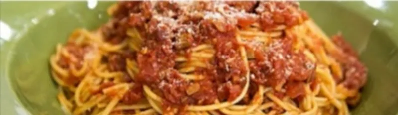 Spaghetti and marinara