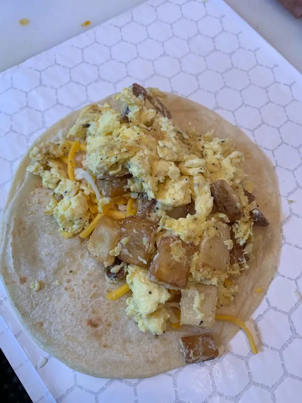 Potato Egg and Cheese