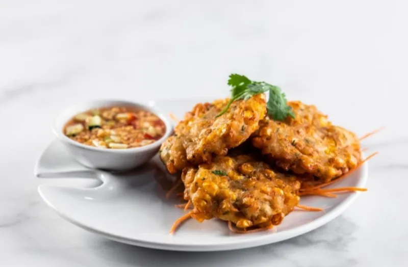 4 Pieces Sweet Corn Patties