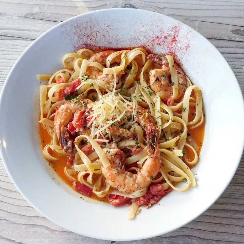 Shrimp Tomato and Garlic