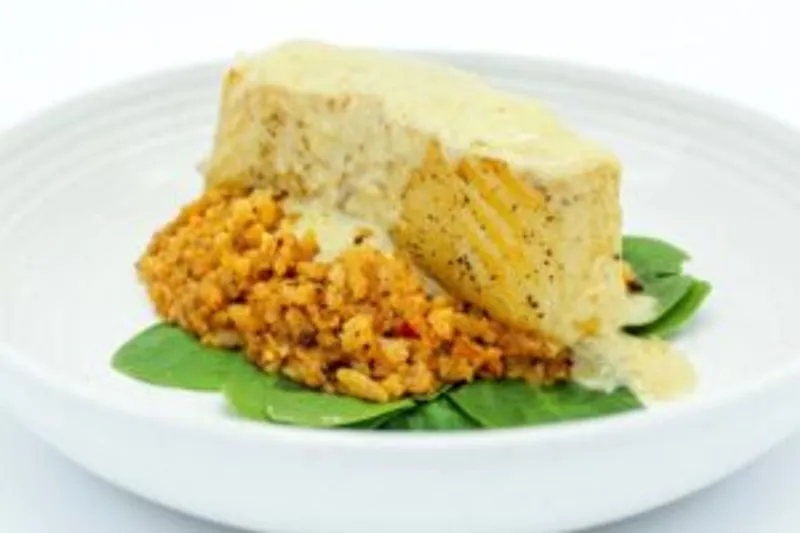 Sea Bass And Chorizo Risotto