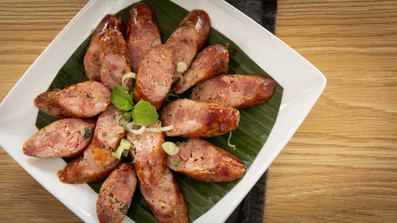 4. Sai Oua - Lao Sausage