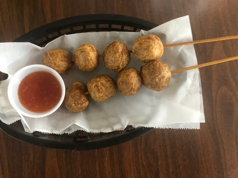 8. Deep Fry Meatball