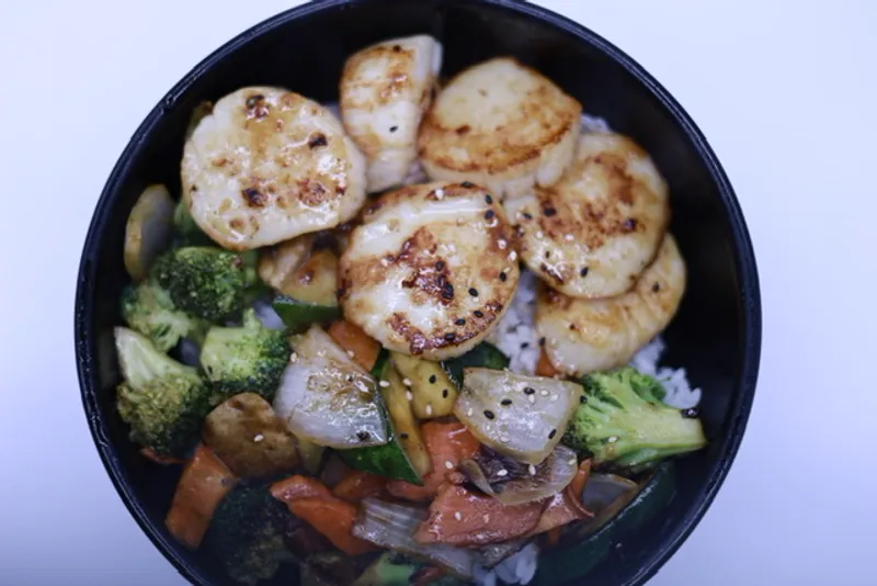 Hibachi Scallops