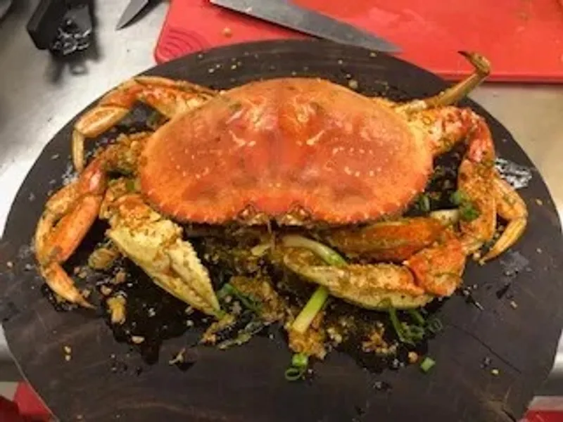 Wok Fried Dungeness Crab