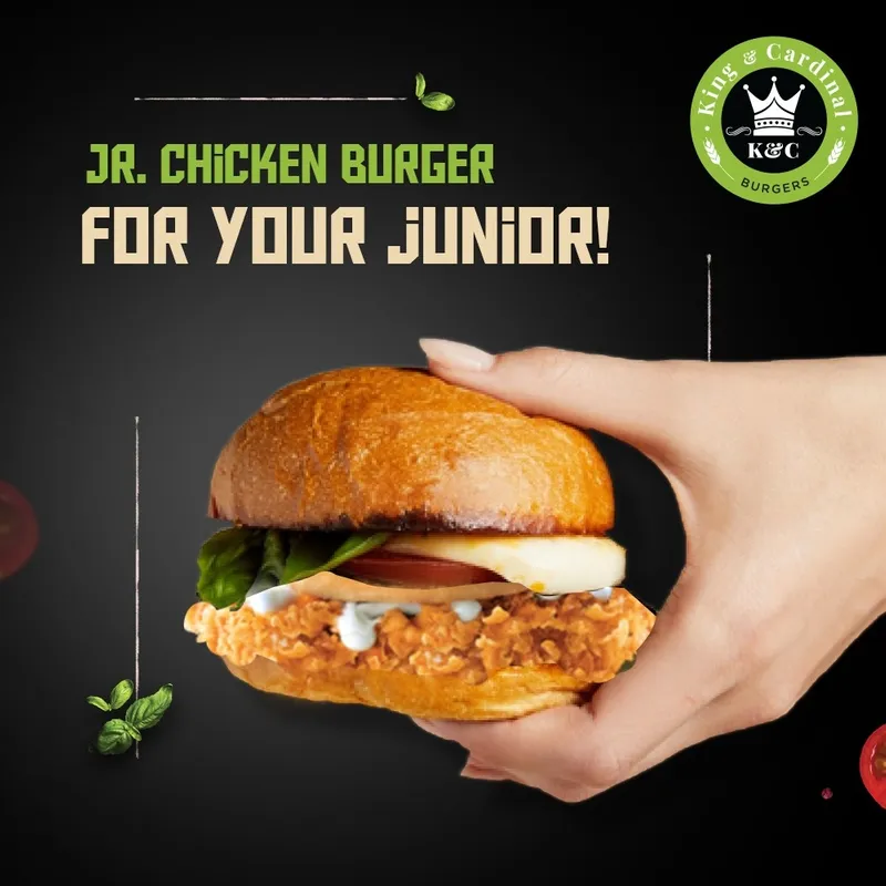 KC Kids Chicken Burger