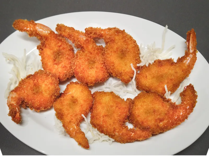 A8. Fried Jumbo Shrimp - 8