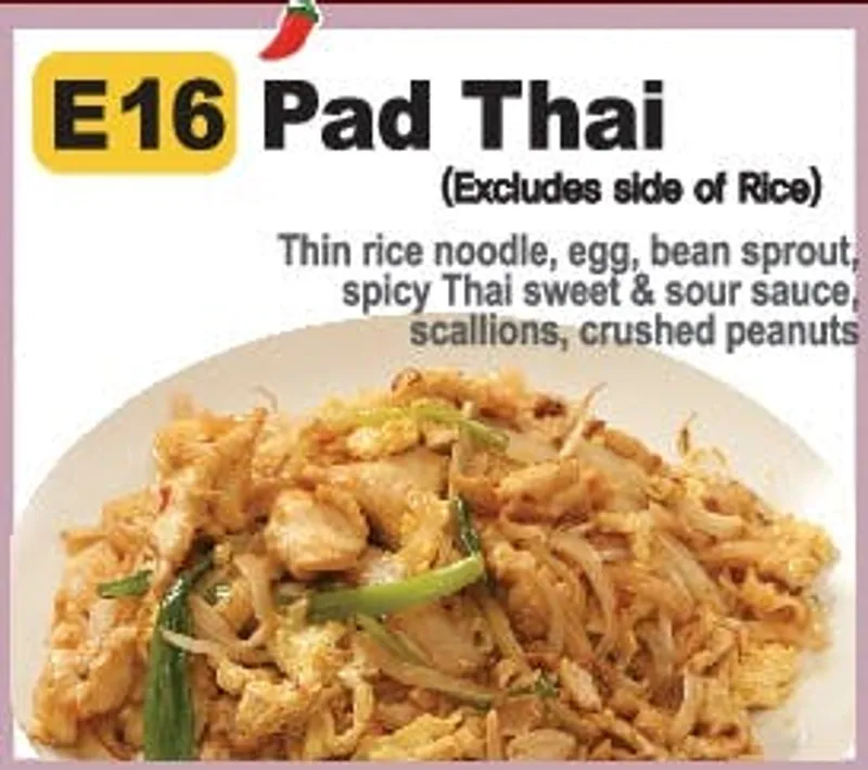 E16. Pad Thai