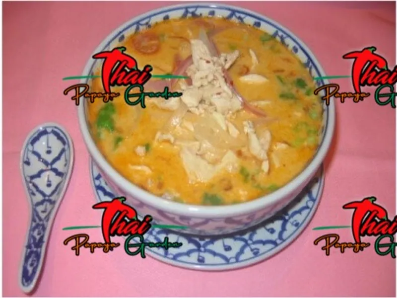 Tom Kha Noodle Soup - "Rice Noodle In Tom Kha Soup"