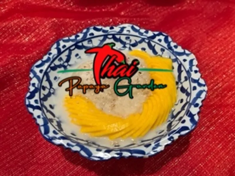 Sweet Rice With Mango