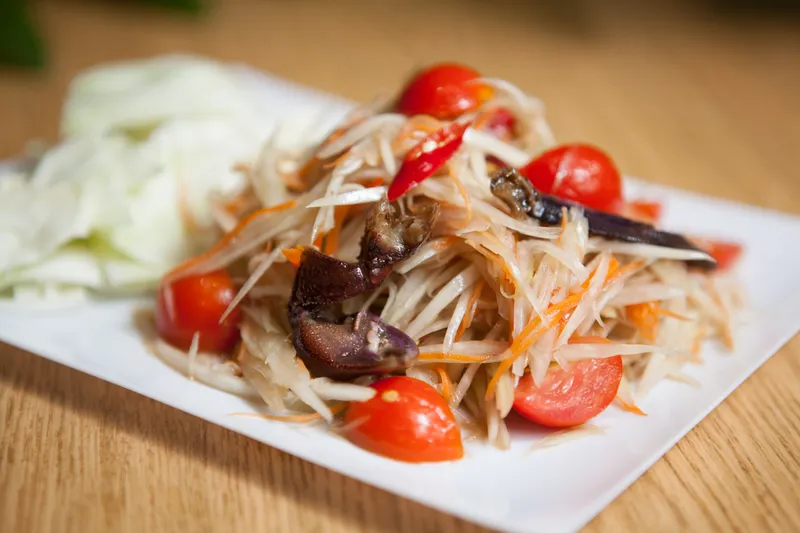 34. Papaya Salad Lao Style