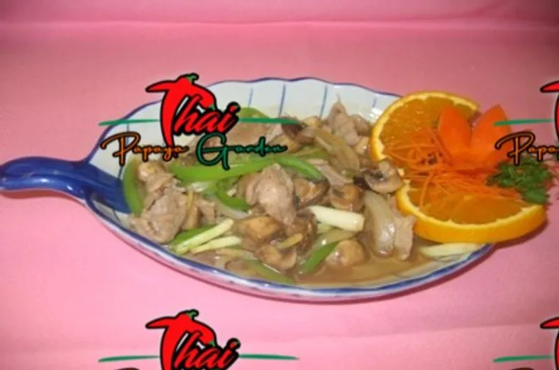 87. Pad Khing "Ginger Stir Fry"