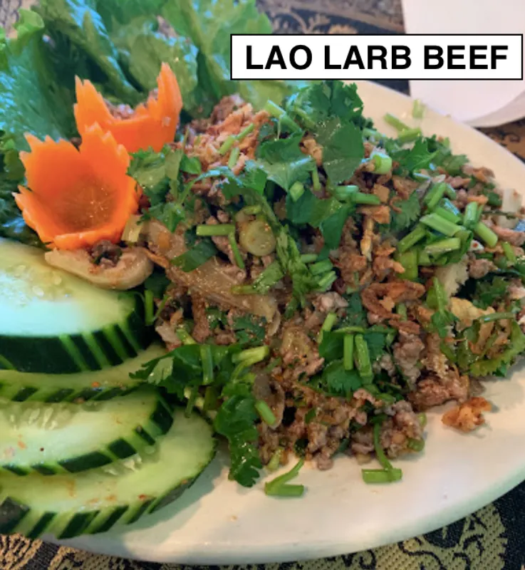 Larb Beef - Lao Style