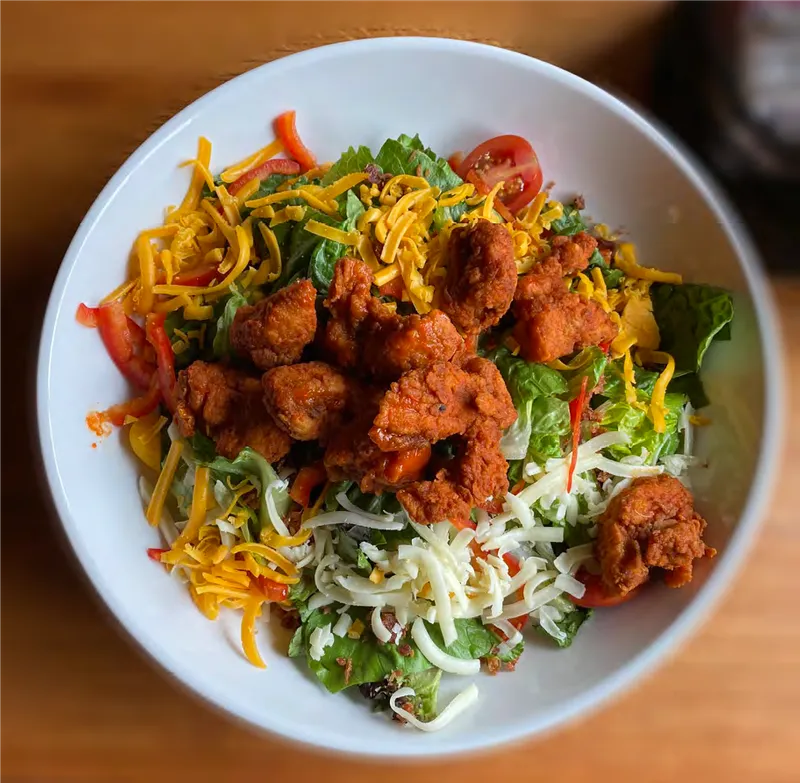 Popcorn Chicken Salad
