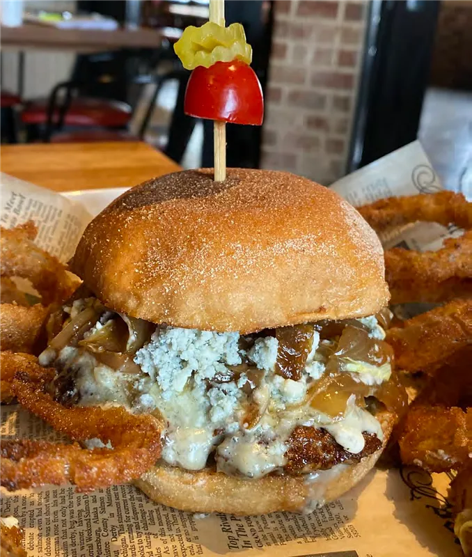 Bleu Queso Burger
