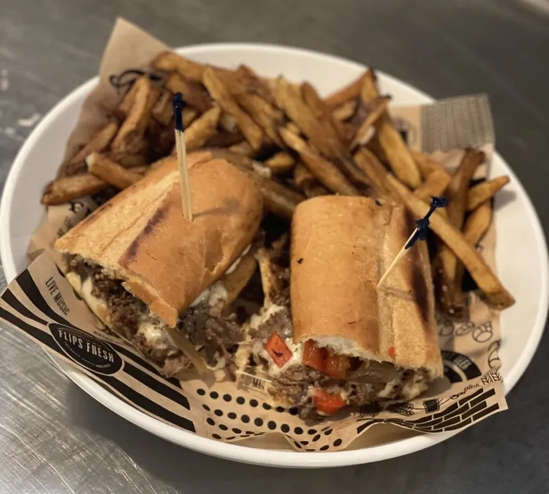 Flips Classic Philly Sandwich