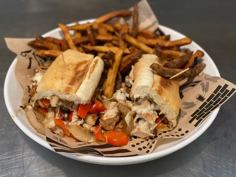 Flips Chicken Philly Sandwich