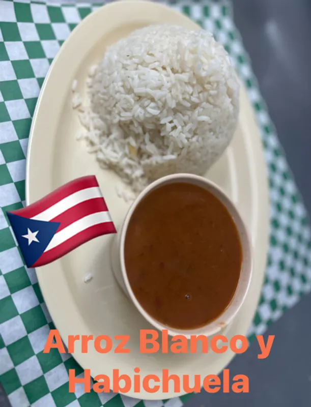 Arroz Blanco Y Habichuelas