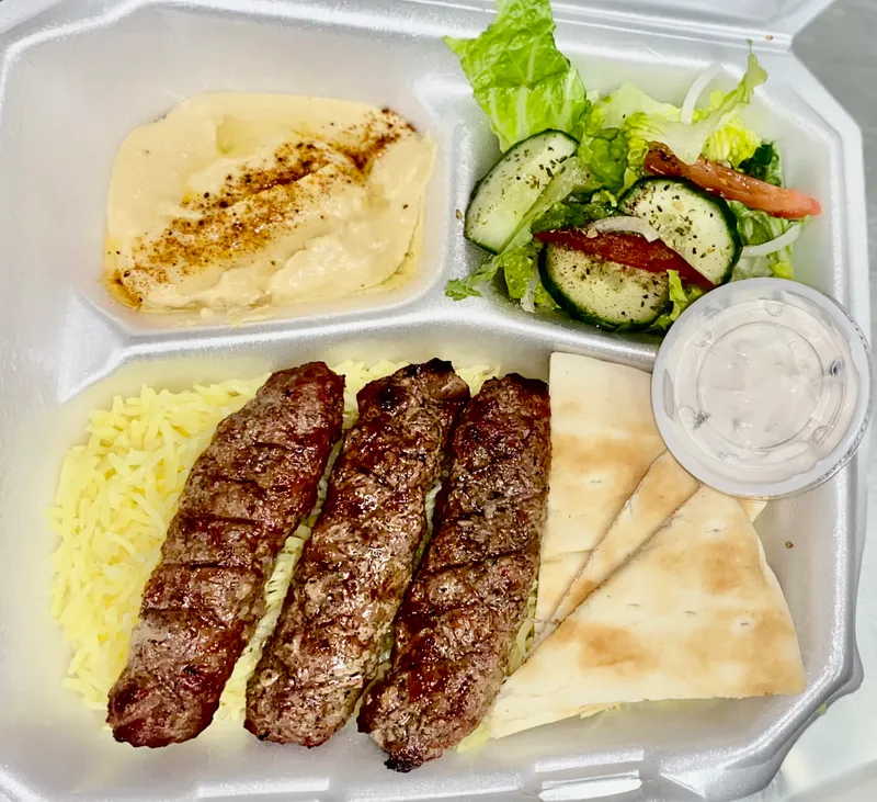 Kofta Kabob Plate
