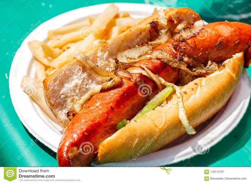 Sausage Link On a Bun