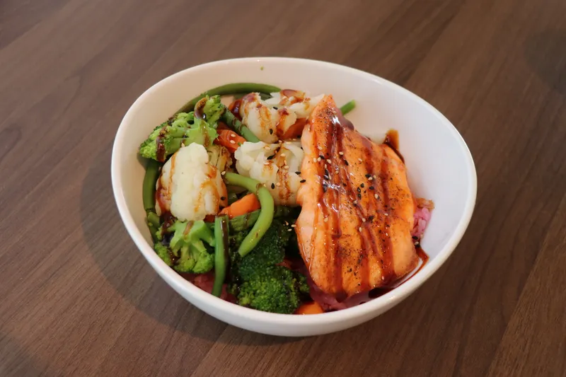 Salmon Terayaki  bowls