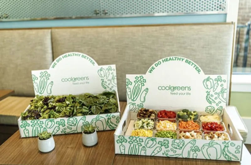 Cool Greens Salad Bar 1