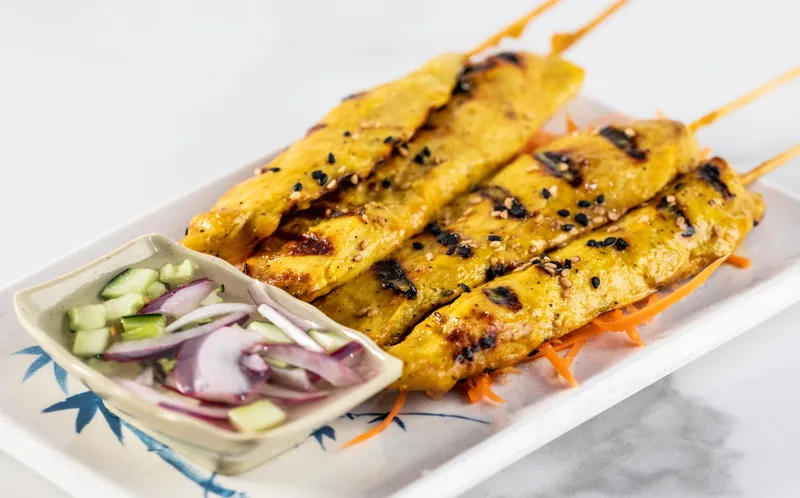 Satay Chicken or Tofu