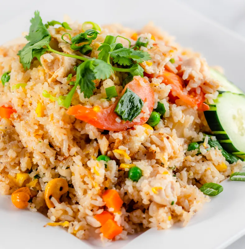 Thai Herbal Chicken Fried Rice