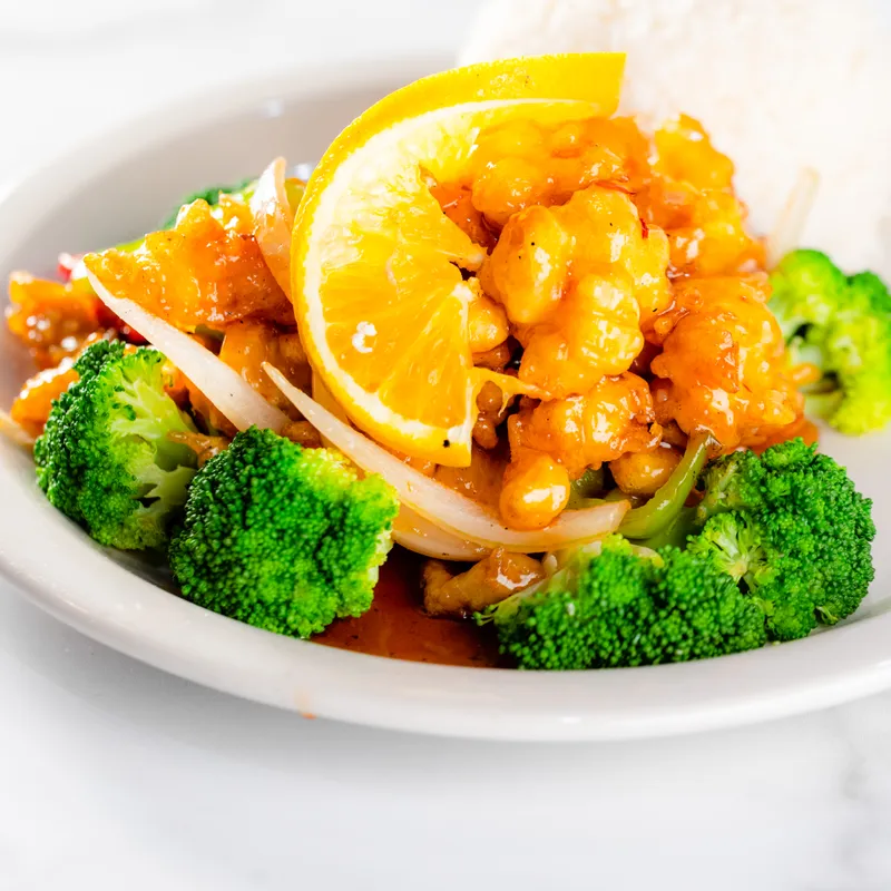Thai Orange Chicken or Beef