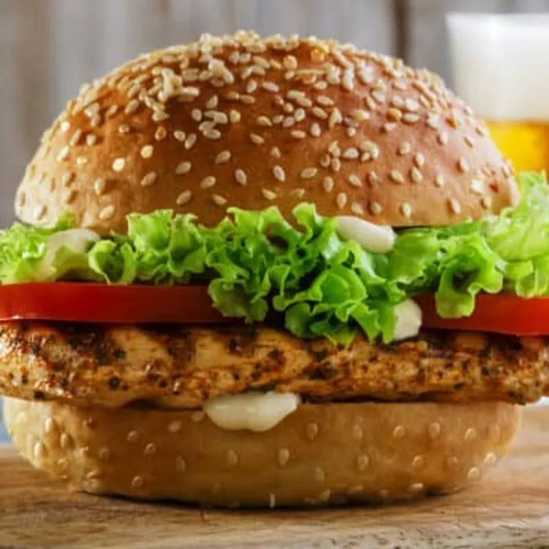 Grilled Chicken Burger
