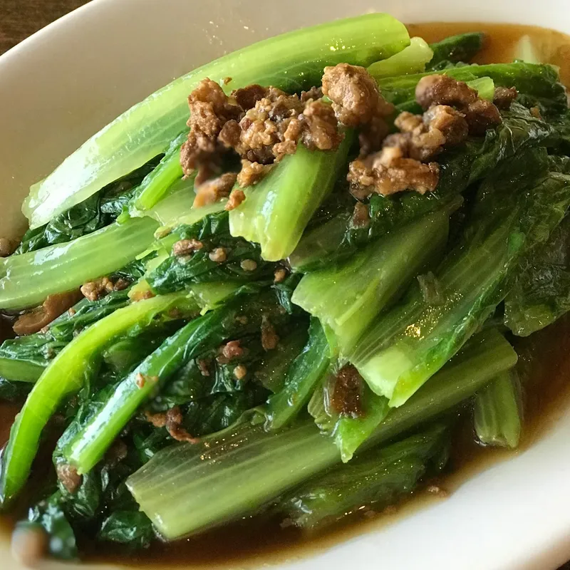 41. Steamed Chinese Lettuce
