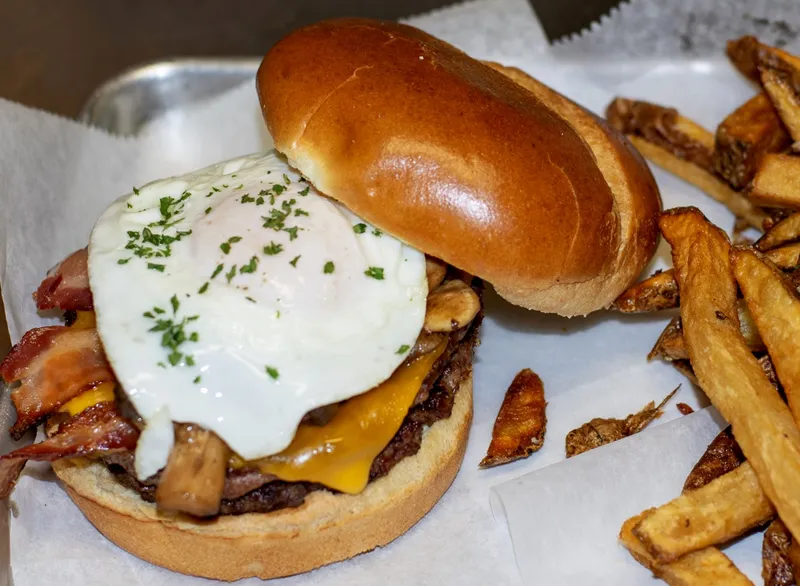 British Breakie Burger