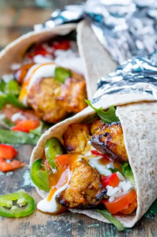 Tikka Boti Burrito