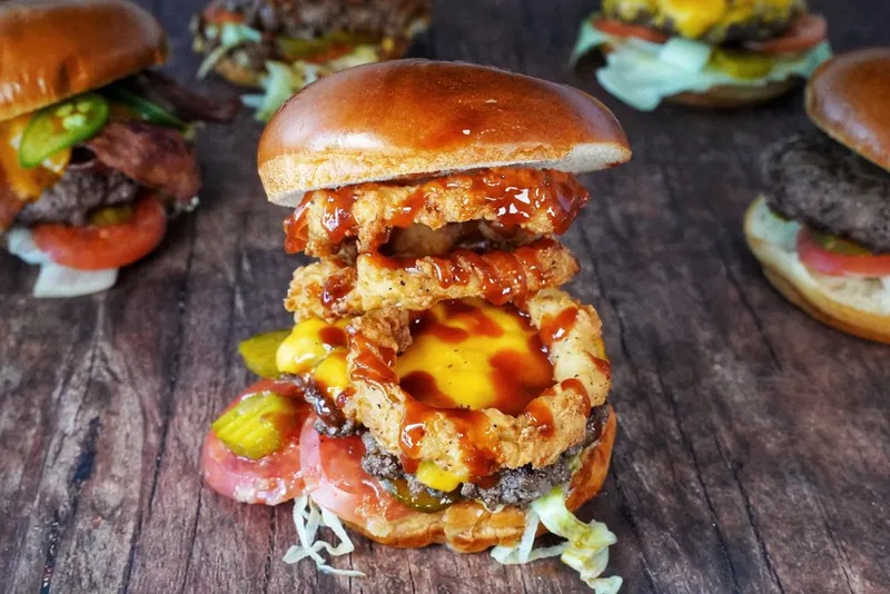 Big Ole Plano BBQ Burger