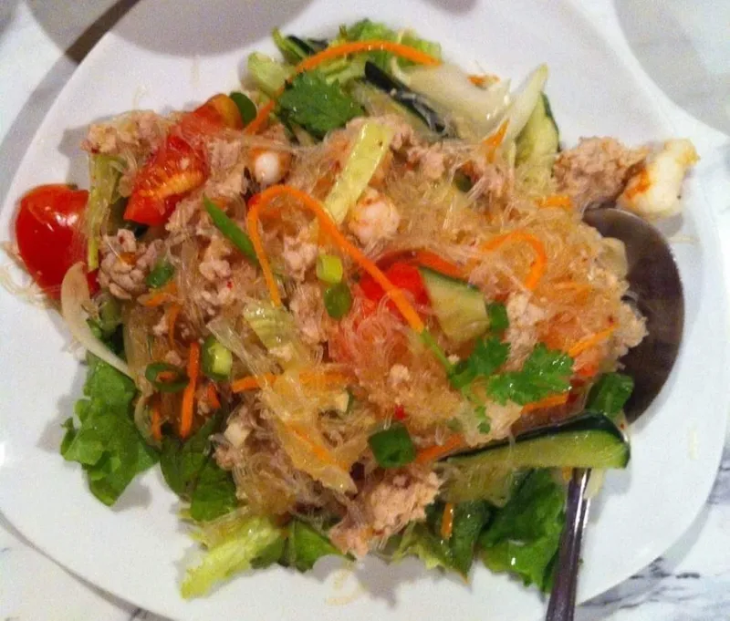 17. Cellophane Noodle Salad (Yum Woon Sen)