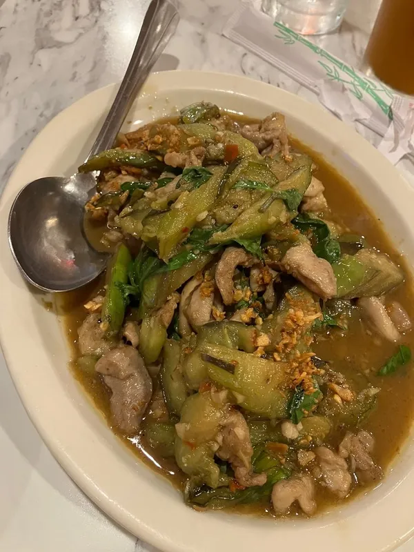 23. Spicy Eggplant (Pad Makeua)