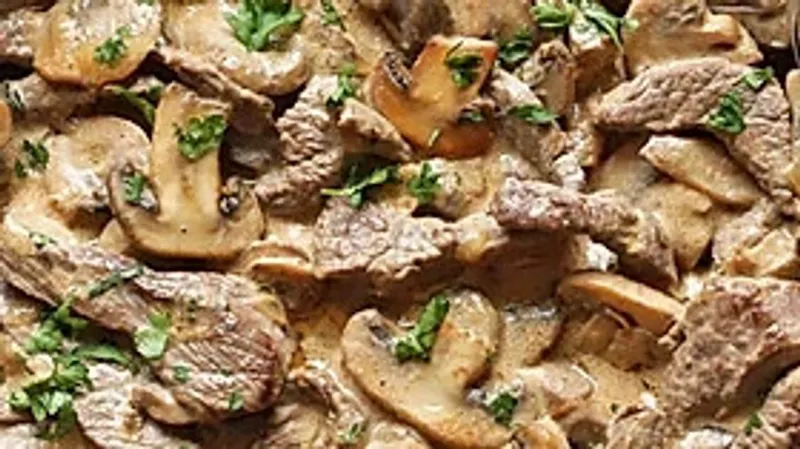 Beef Stroganoff