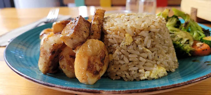 Chicken and Shrimp Hibachi