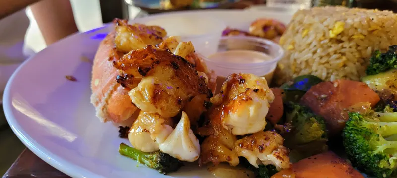 Sea Horse Meal Hibachi ( Lobster & Shrimp)