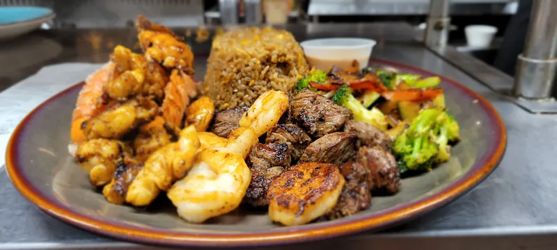 Sumo's Meal Hibachi (Ribeye, CHK, SHR & Lobster)