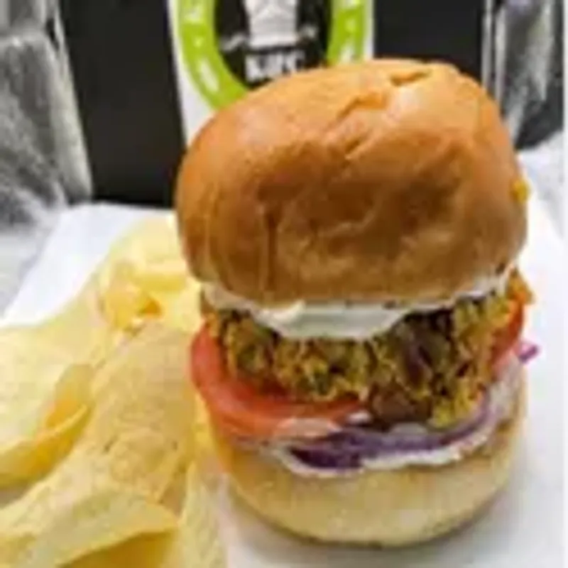 KC Paneer Burger (Soft Cheese)